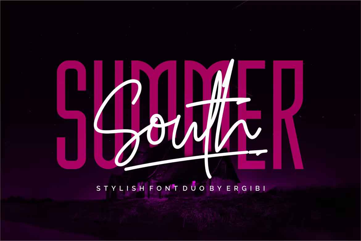 Summer South Duo Font