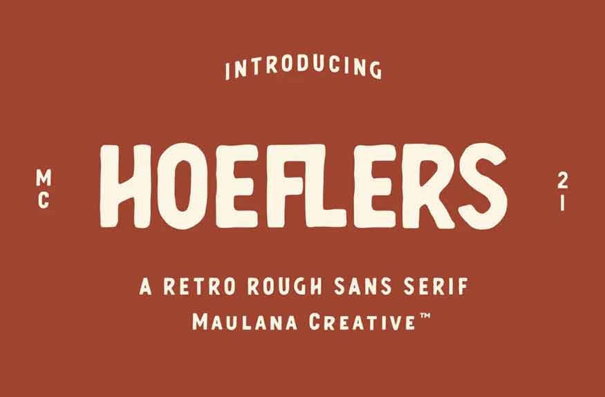 Hoeflers Font