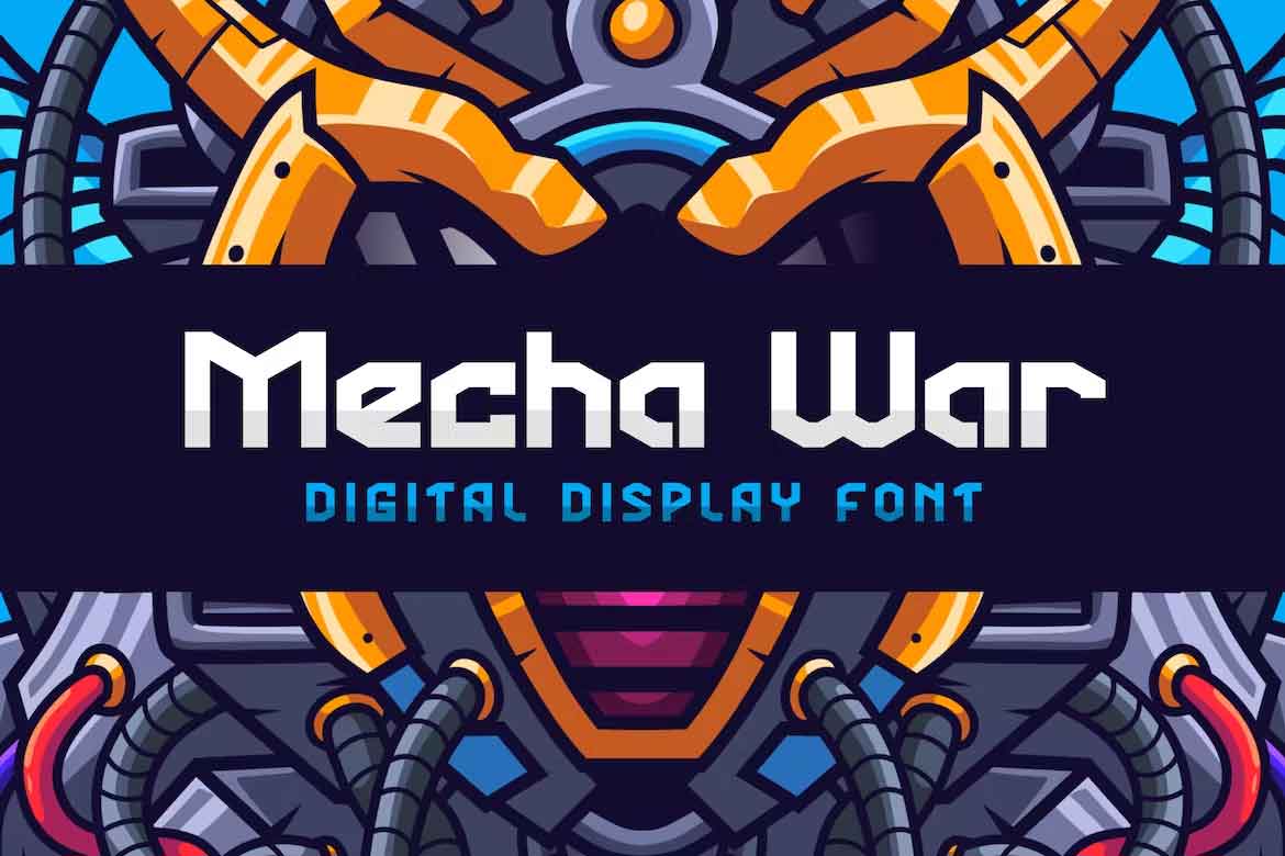 Mecha War Font