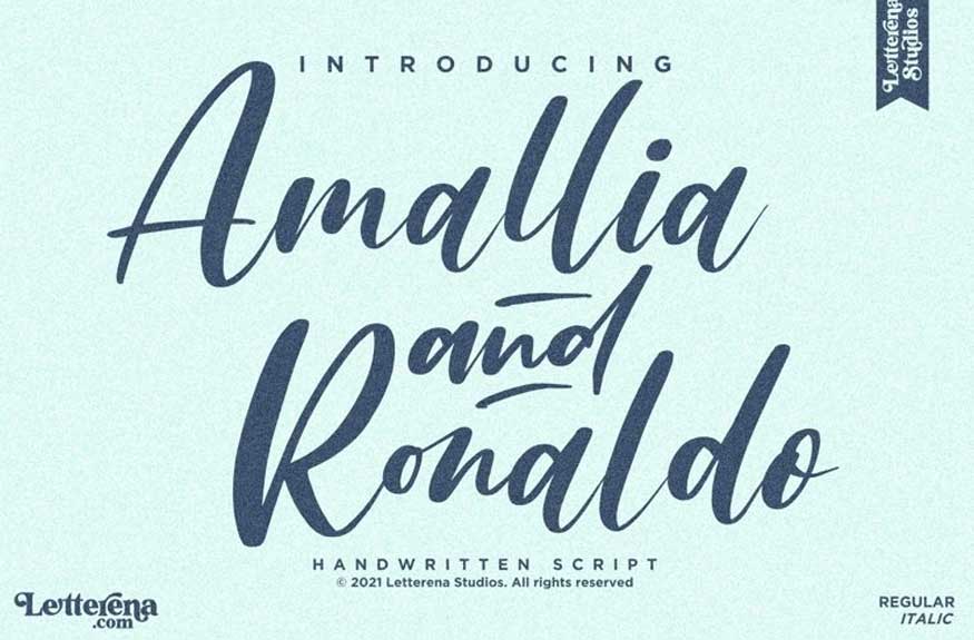 Amallia and Ronaldo Font