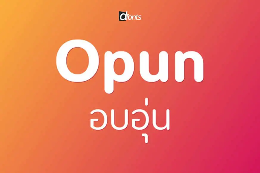 Opun Font Family