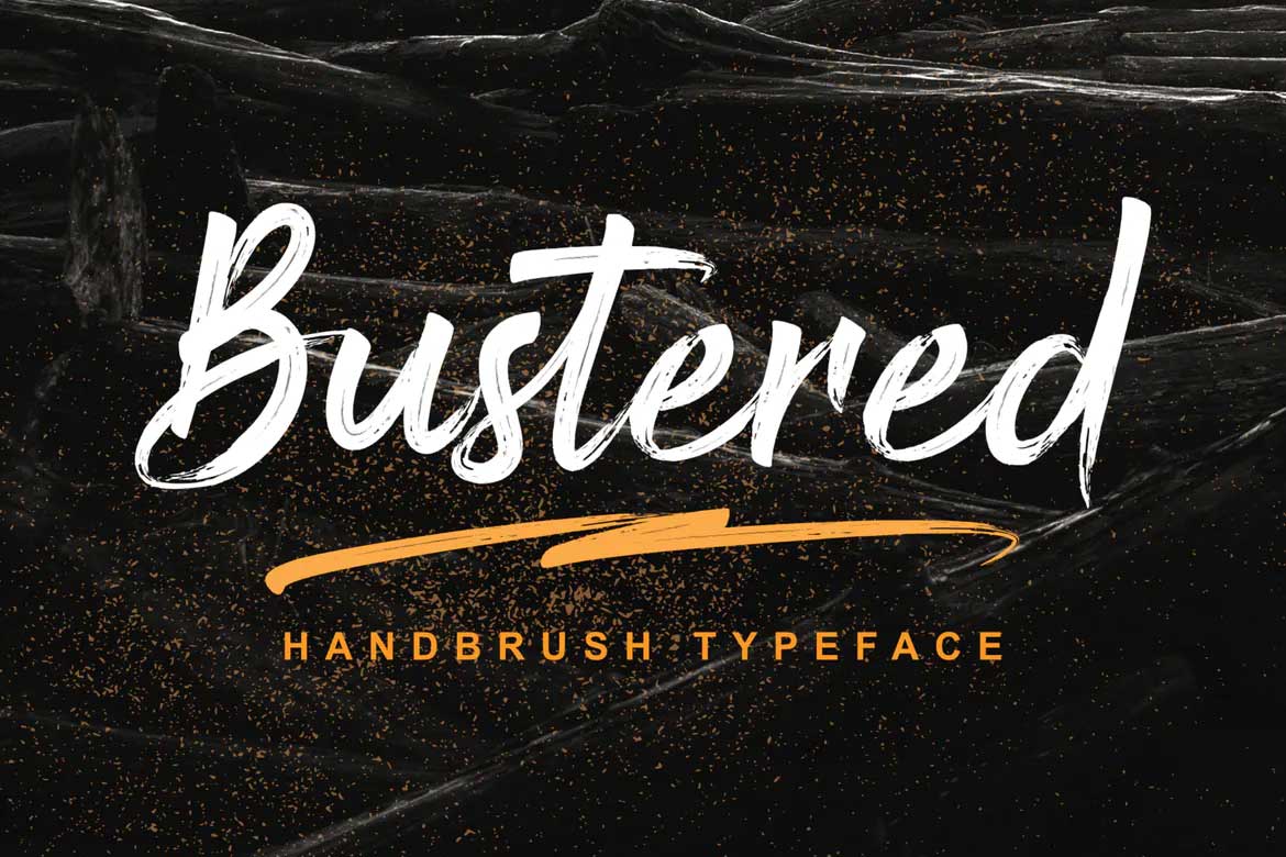 Bustered Font