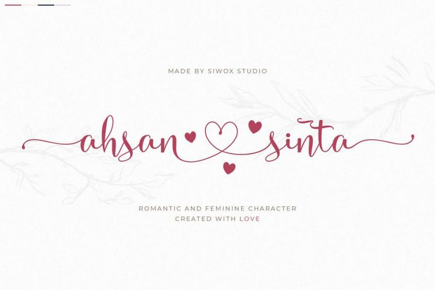 Ahsan Sinta - Lovely Fonts
