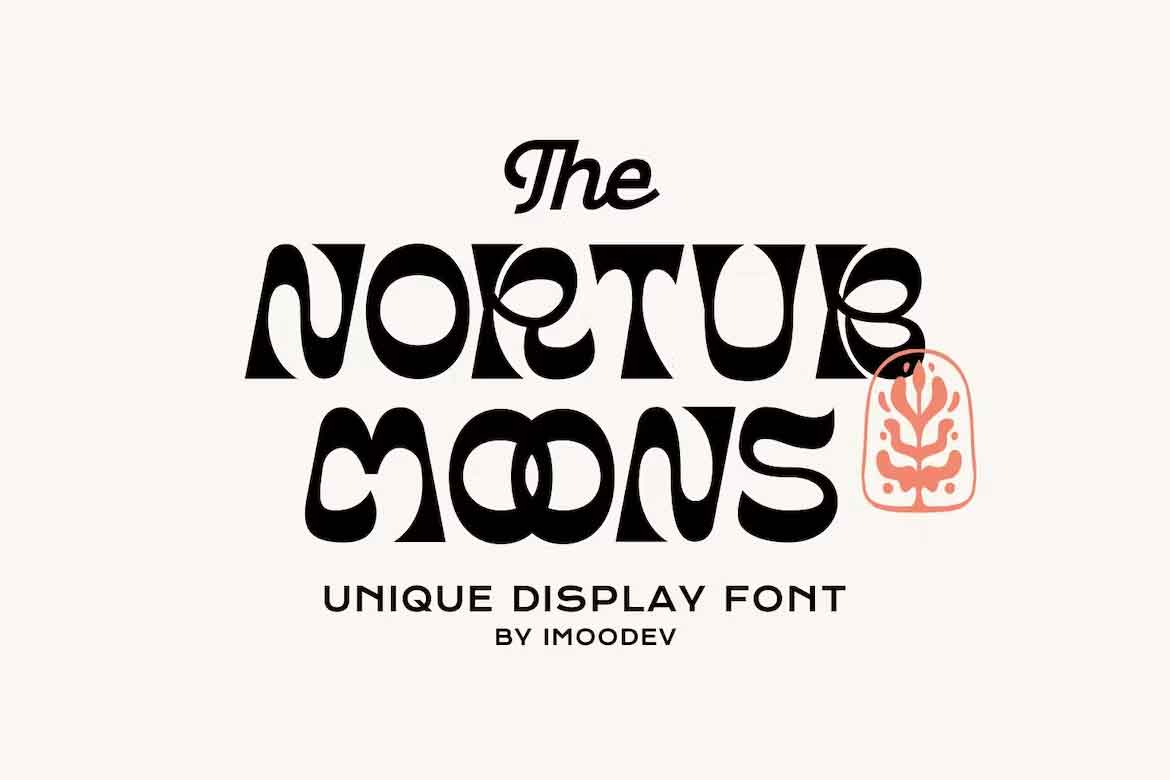 Nortub Moons Font