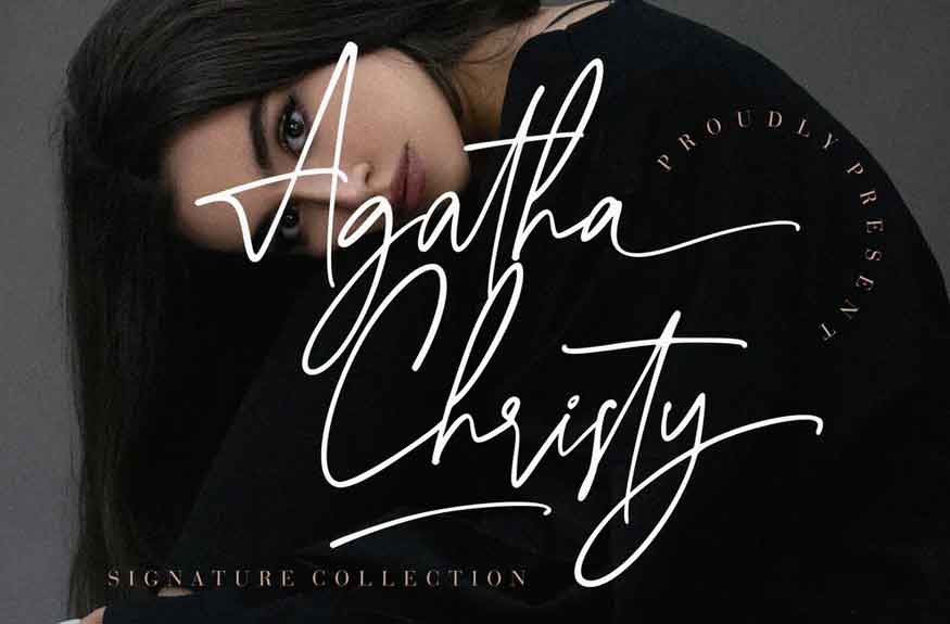 Agatha Christy Font