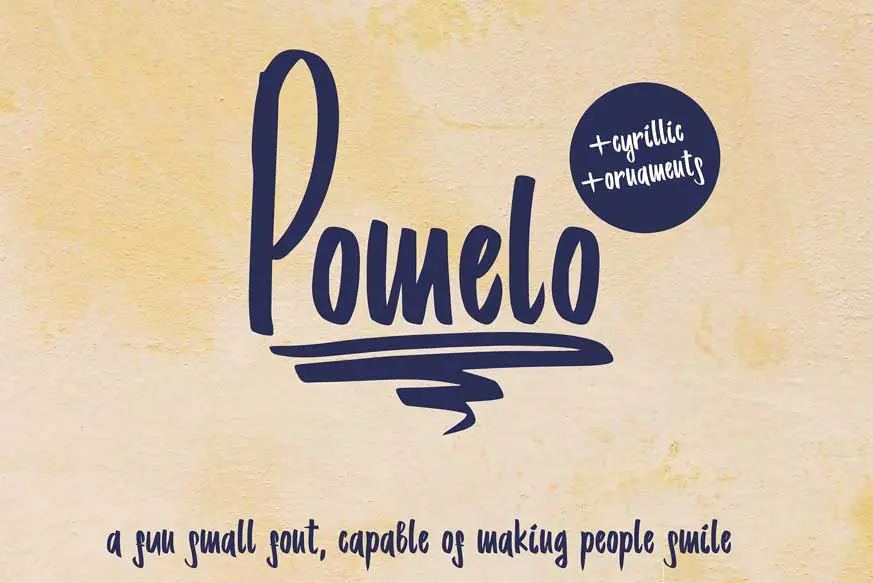 Pomelo Font