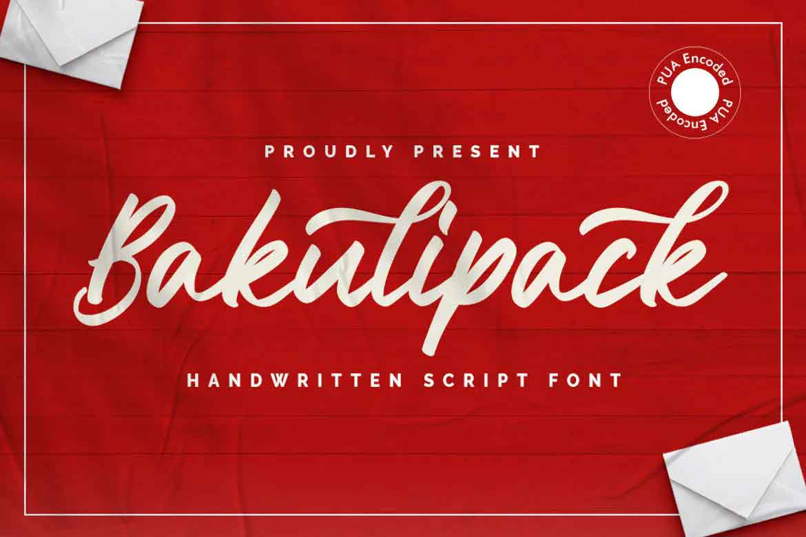 Bakulipack Script Font