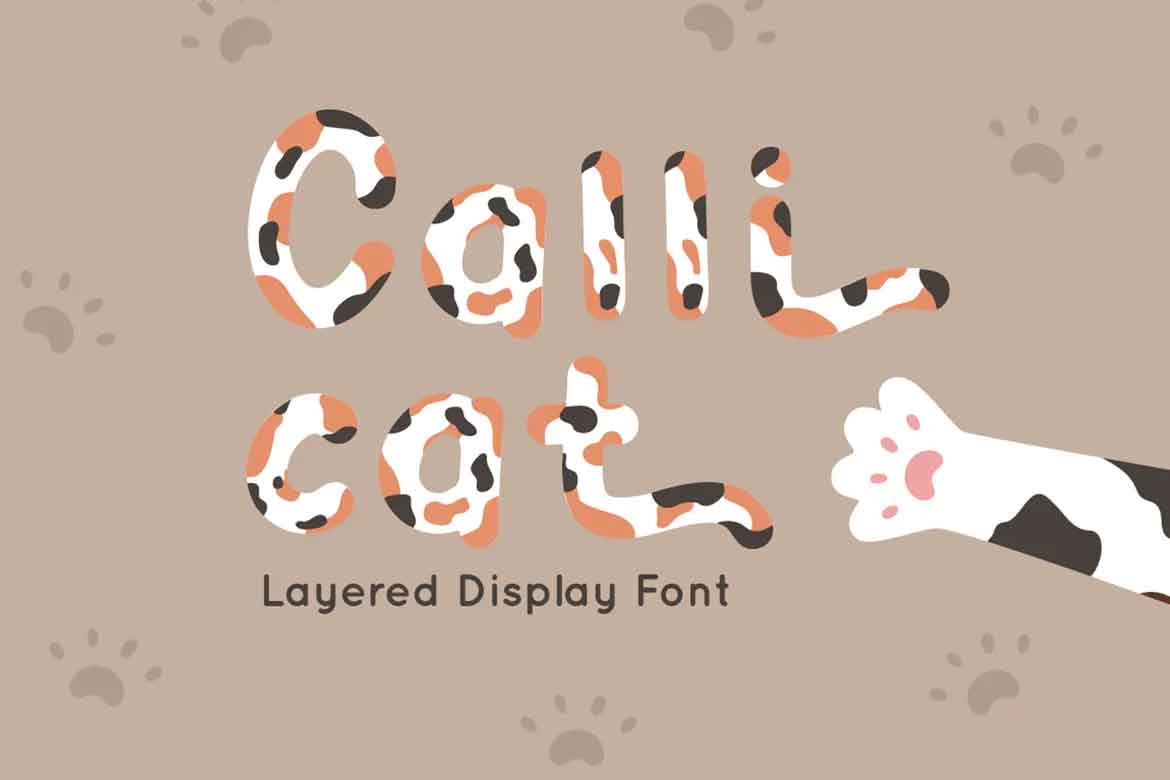 Calli Cat Font