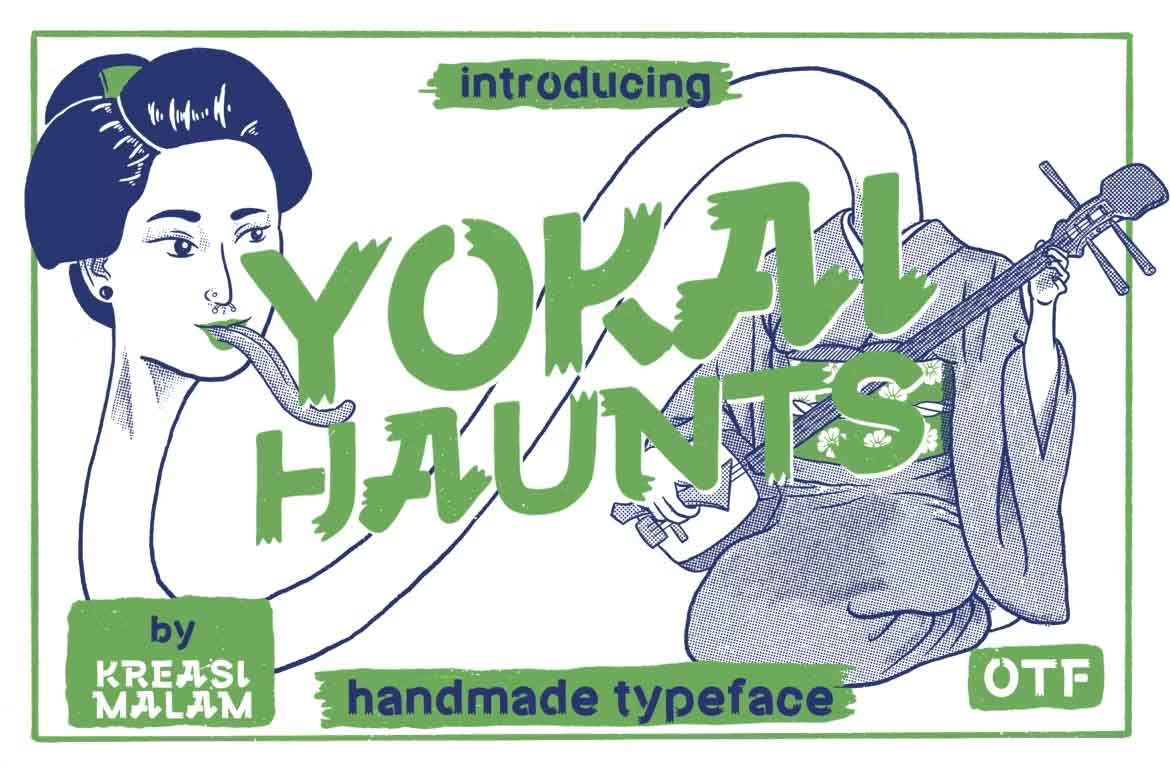 Yokai Haunts Font