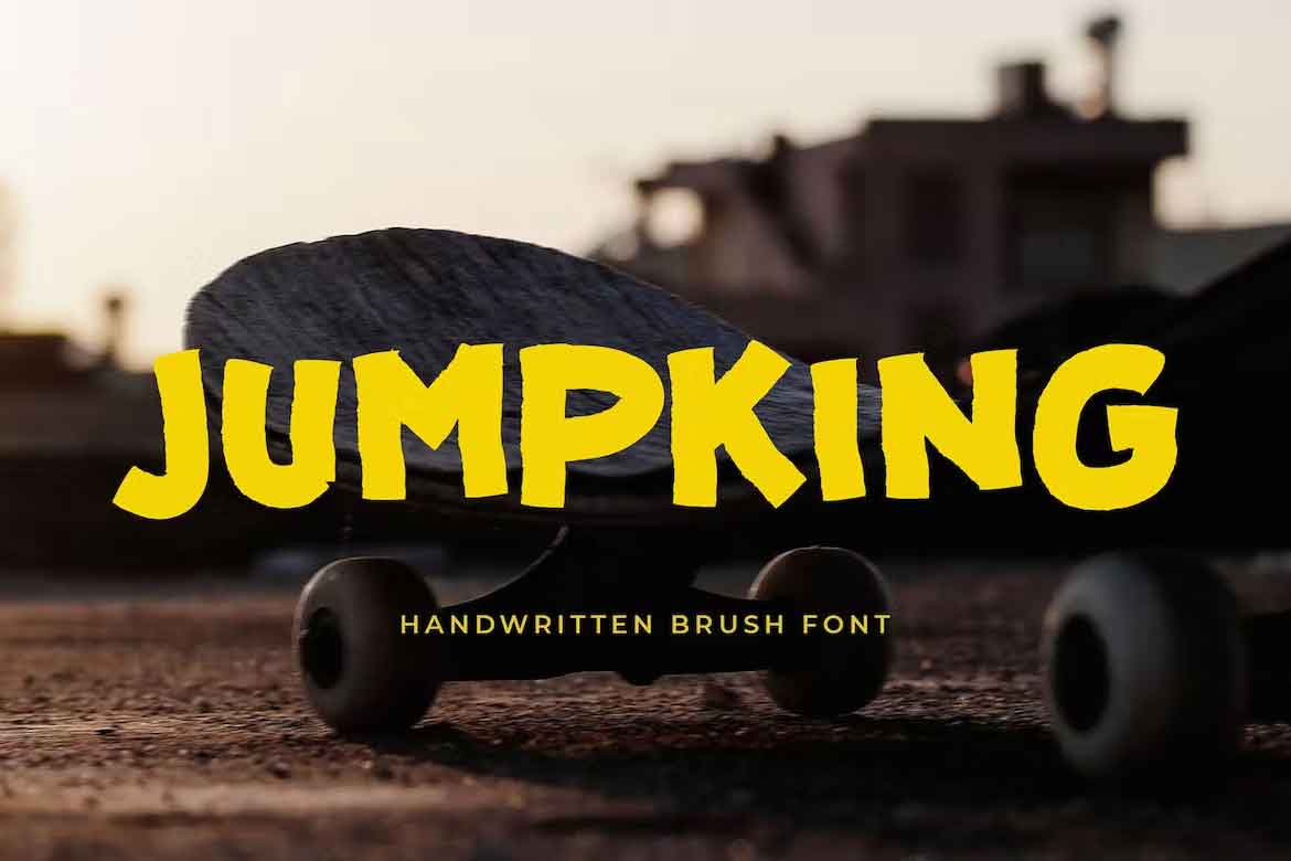 Jumpking Font