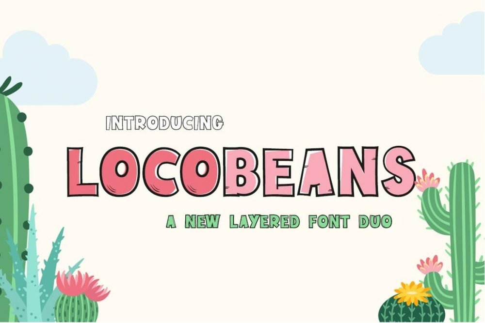 Locobeans Font Duo