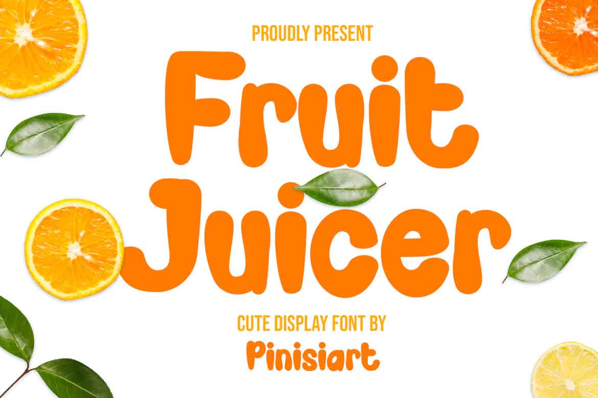 Fruit Juicer Font
