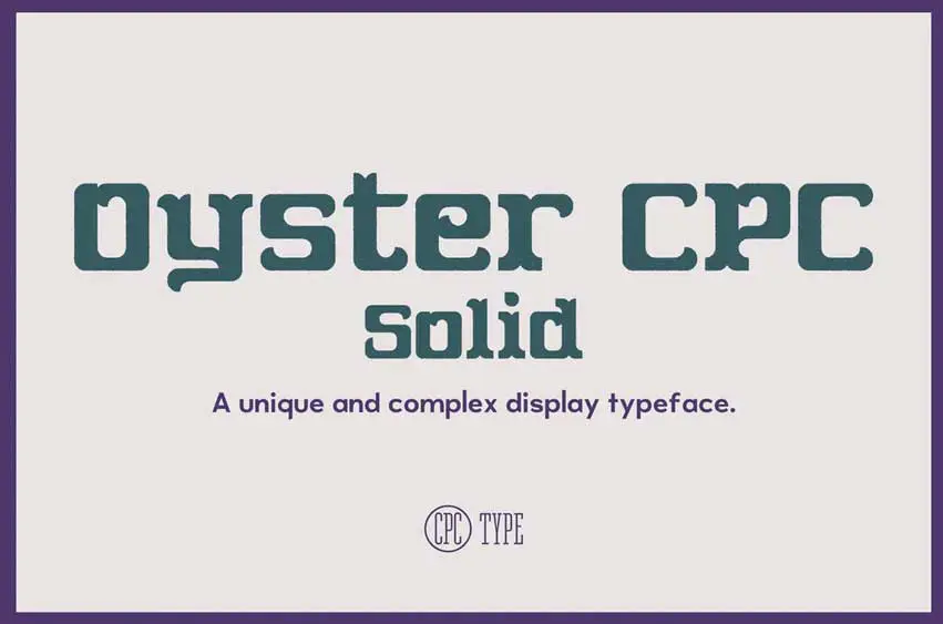 Oyster CPC Solid