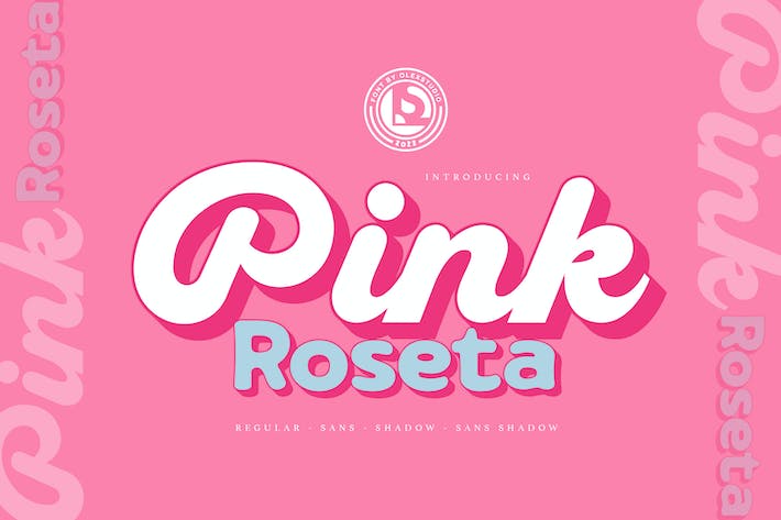 Pink Roseta Typeface