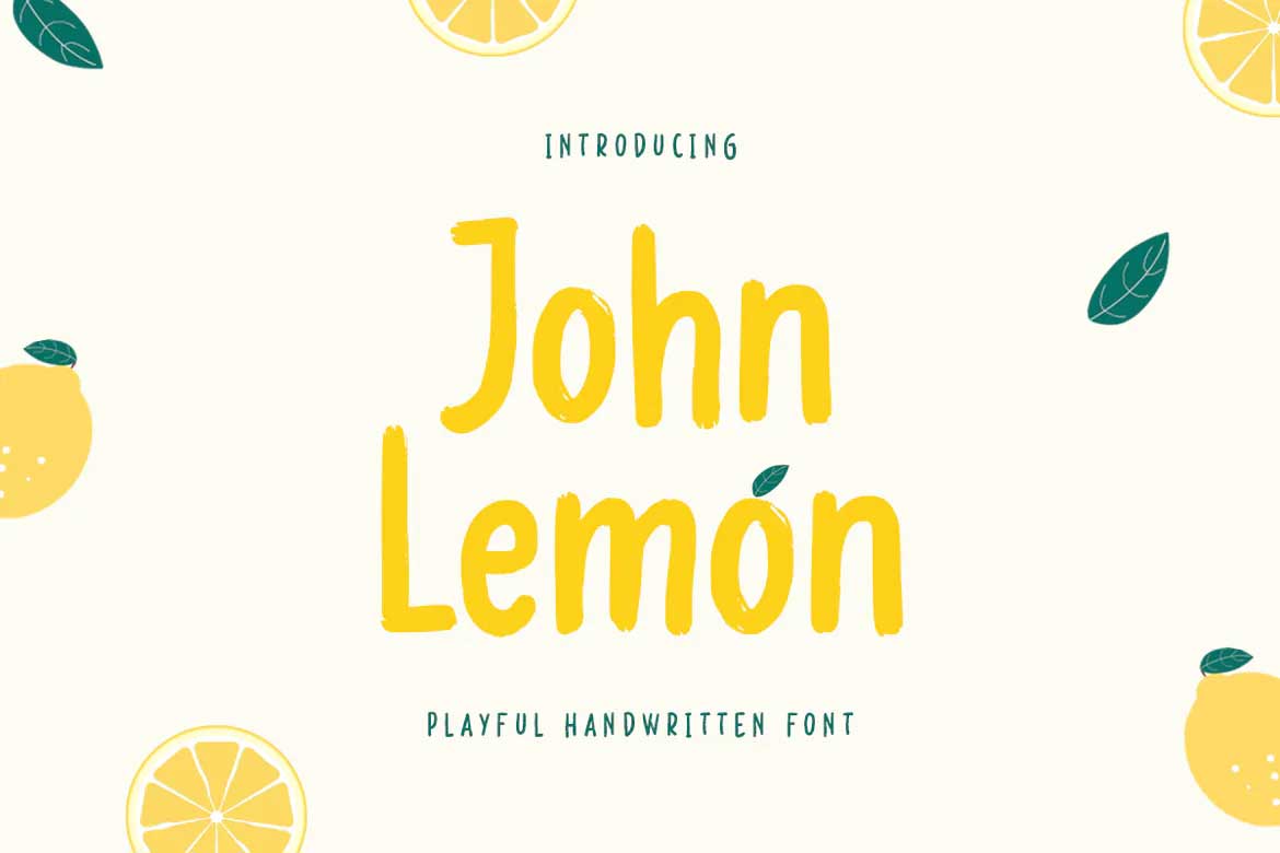 John Lemon Font