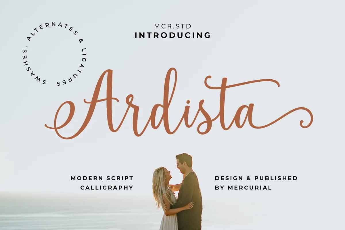 Ardista Script Font