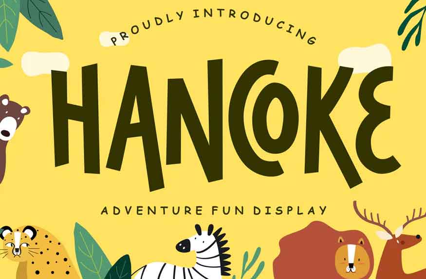 Hancoke Font