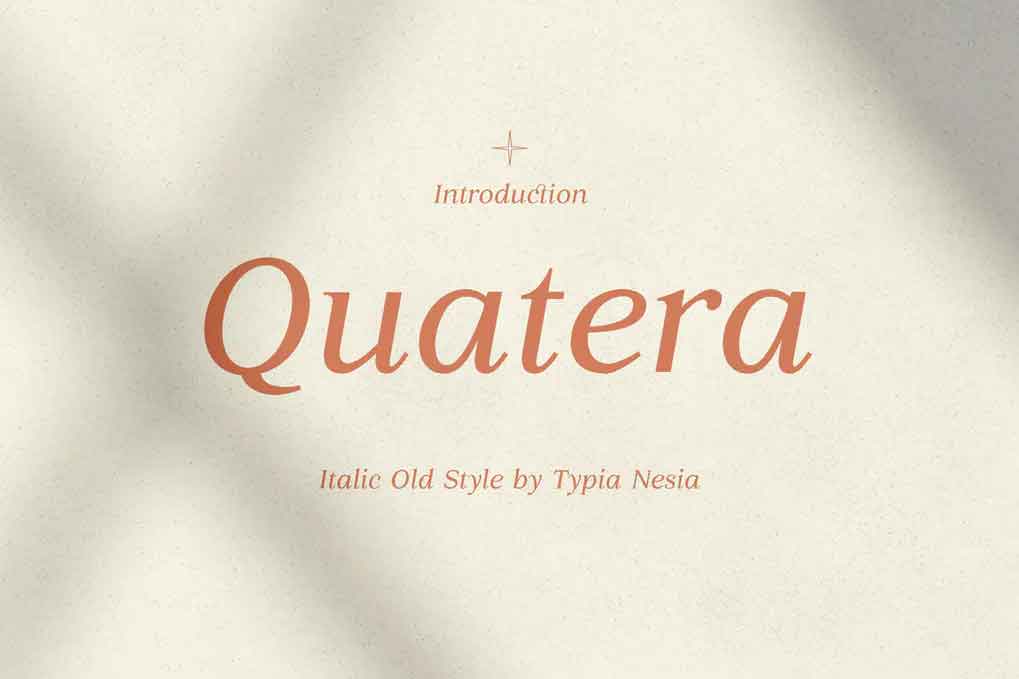 Quatera Font