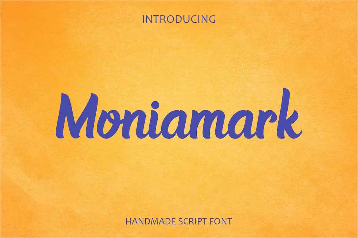 Moniamark Font