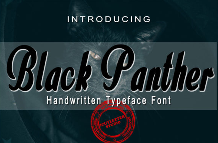 Black Panther Font