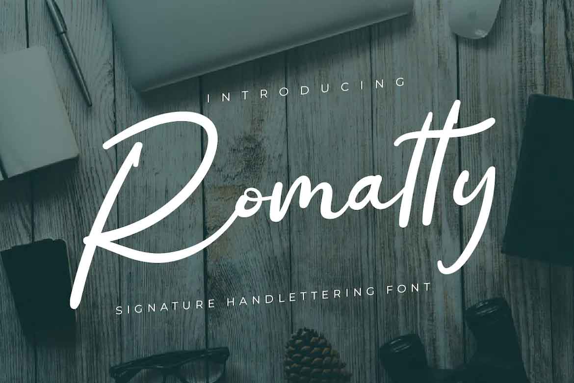 Romatty Font