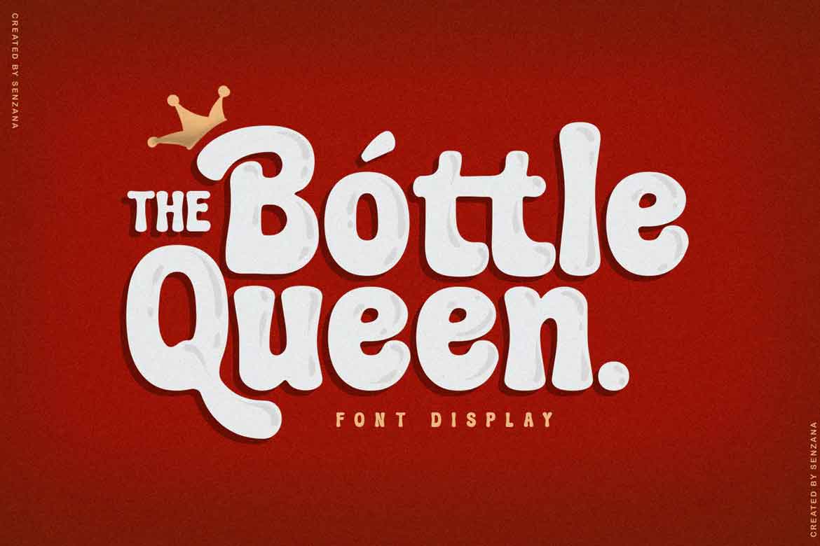 The Bottle Queen Font