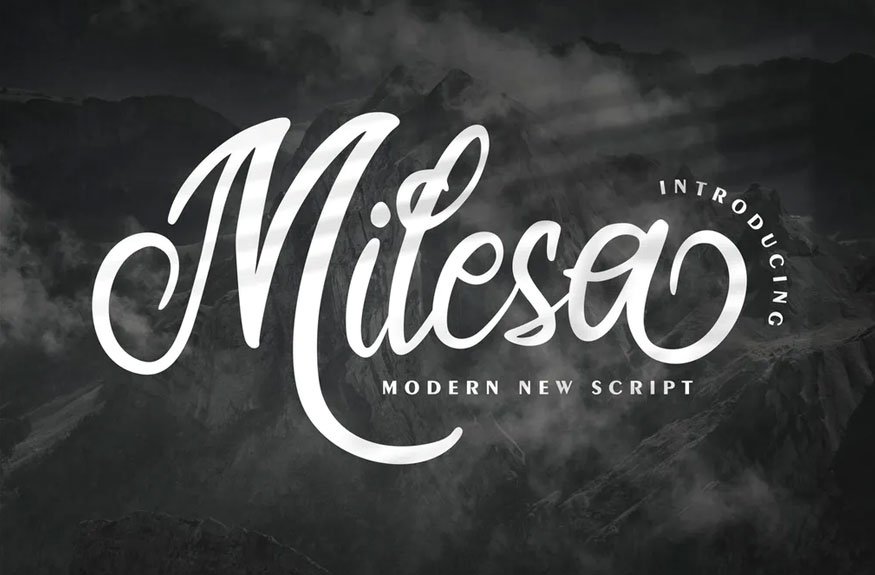 Milesa | Modern New Script