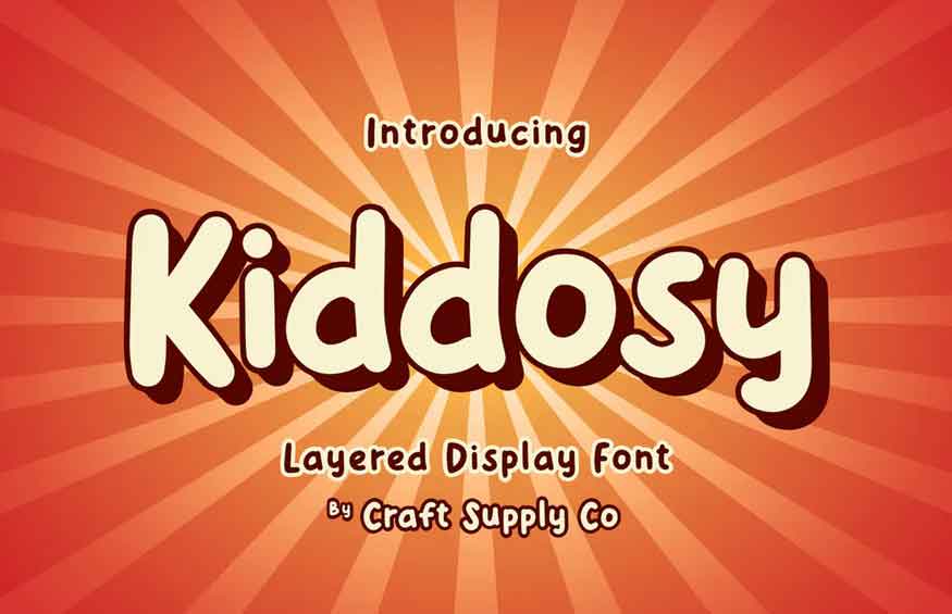 Kiddosy Font