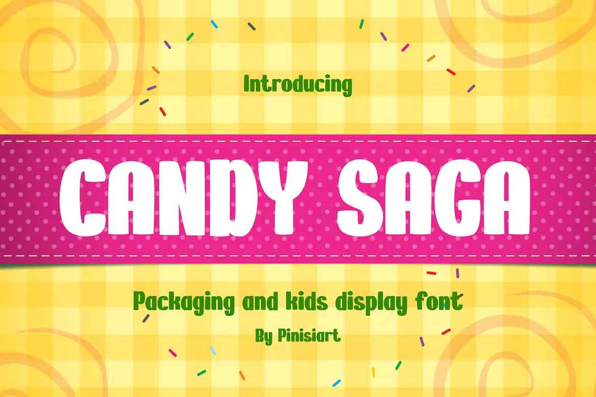 Candy Saga Font