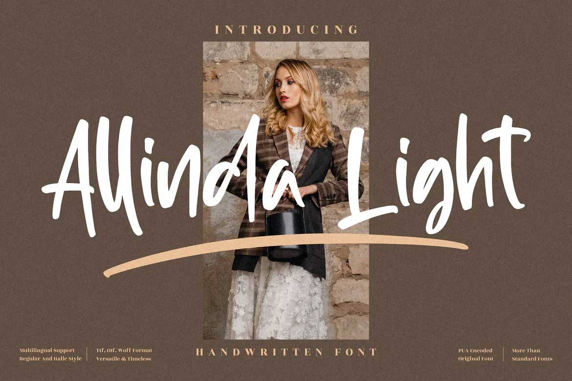 Allinda Light Font