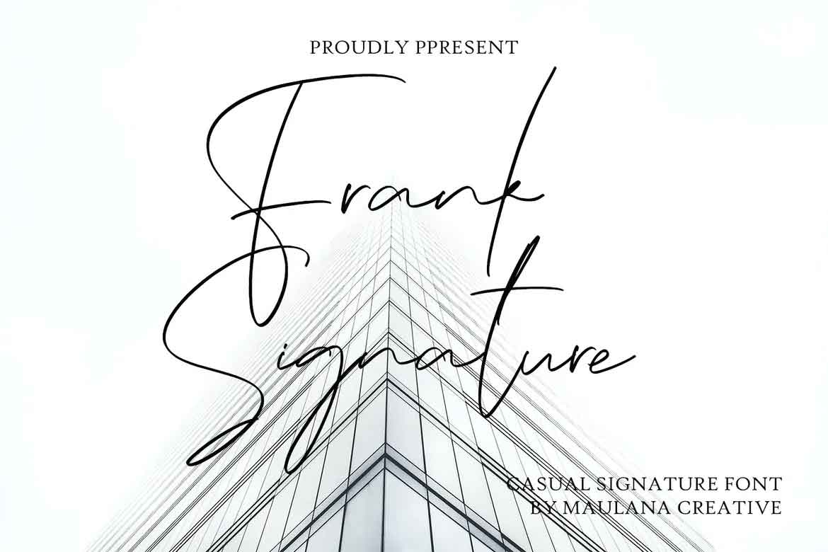 Frank Casual Signature Font