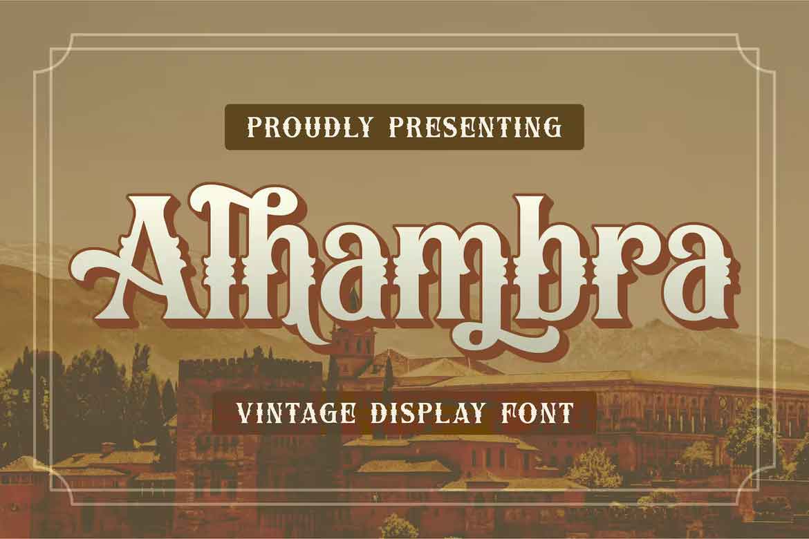 Alhambra Font