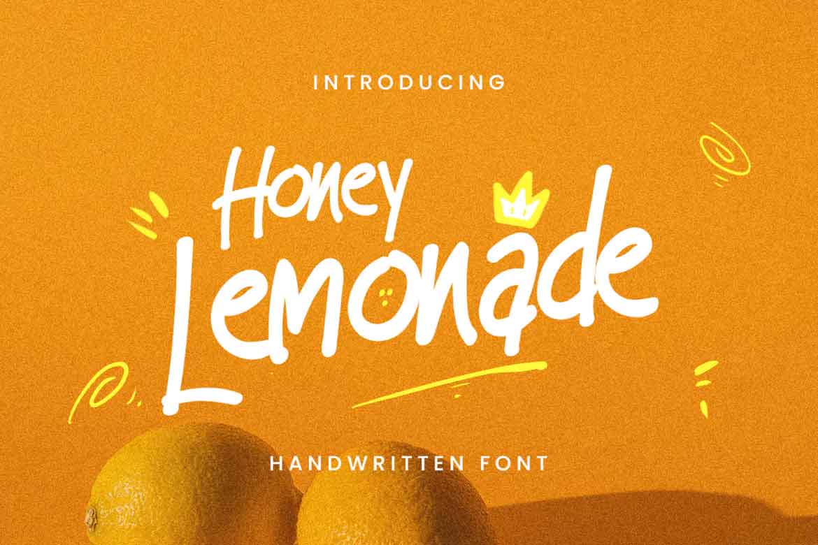 Honey Lemonade Font