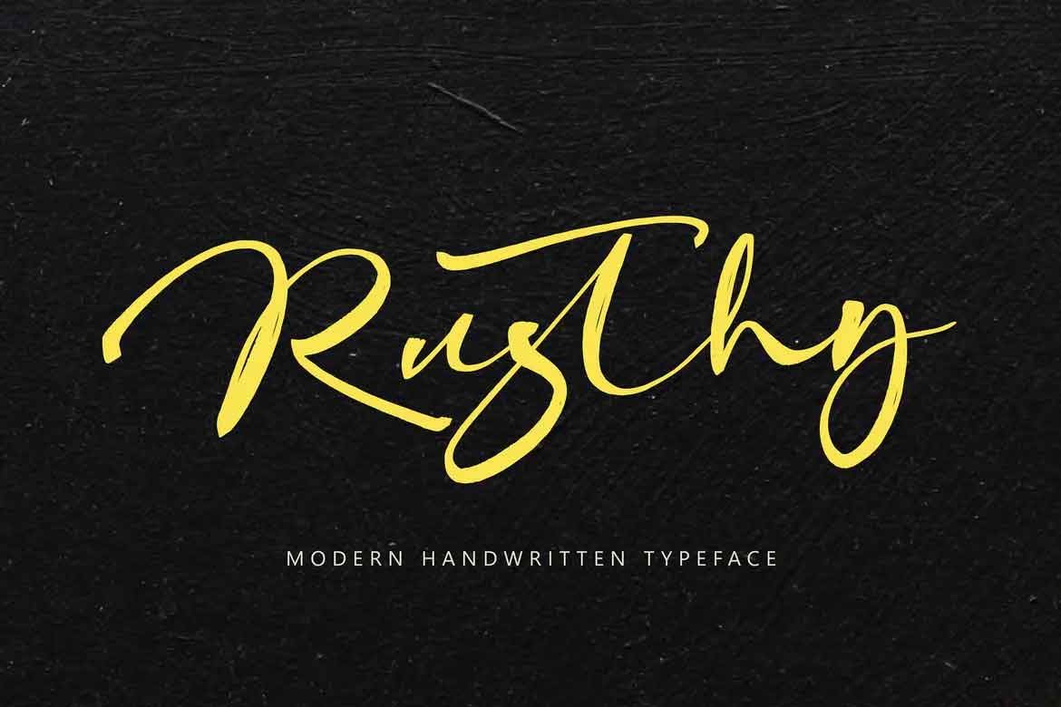 Rusthy Font