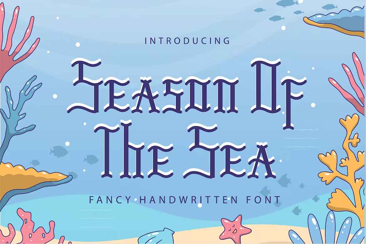 Season of the Sea Font