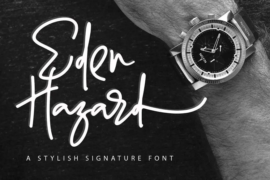 Eden Hazard - A Stylish Signature