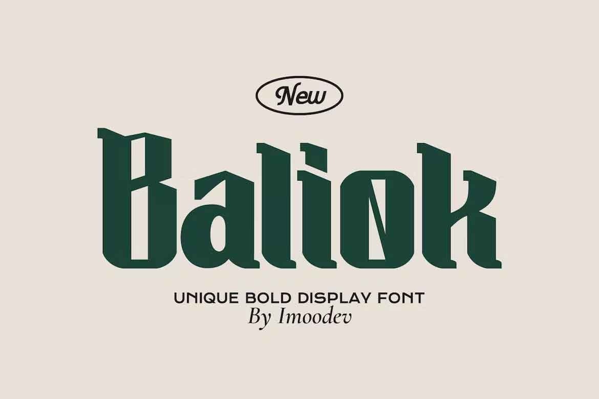 Baliok Font