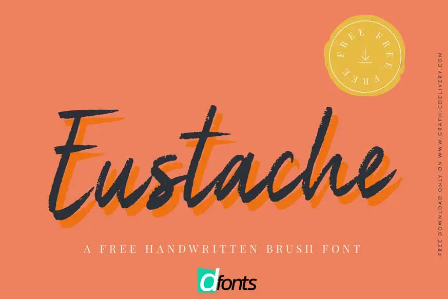 Eustache Handwritten Brush Font