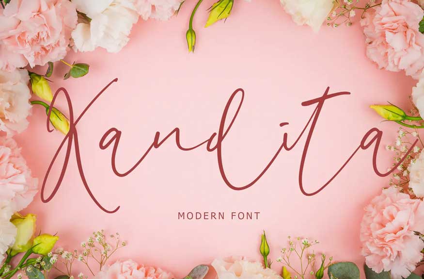 Kandita Modern Font