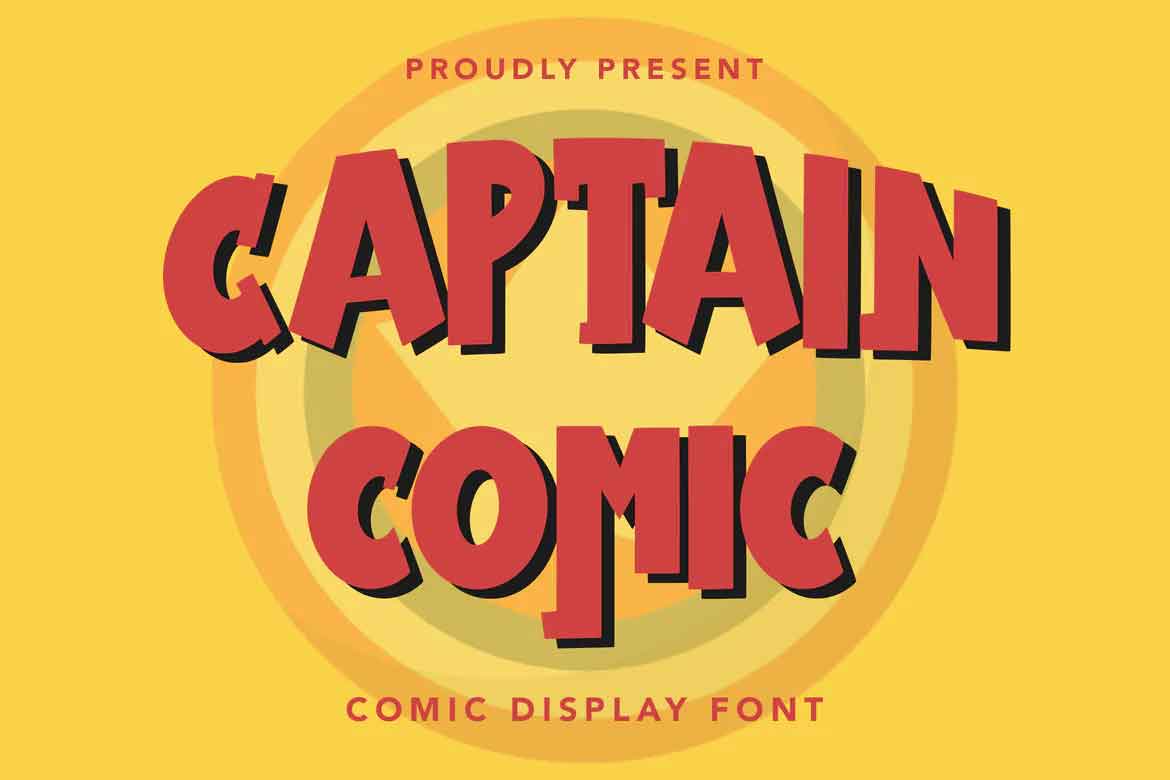 Captain Comic Font
