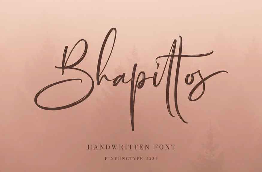 Bhapittos Font