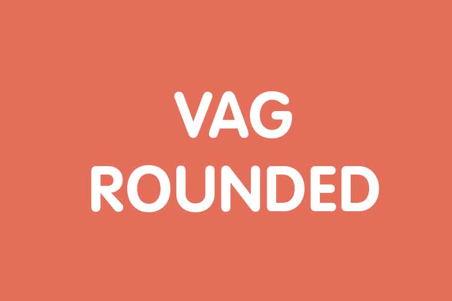 VAG Rounded Font