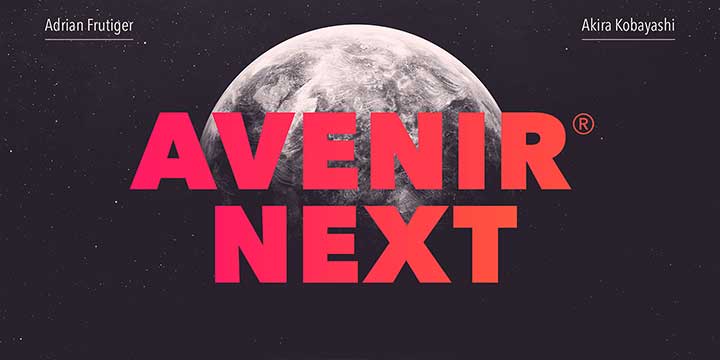 Avenir Next Font