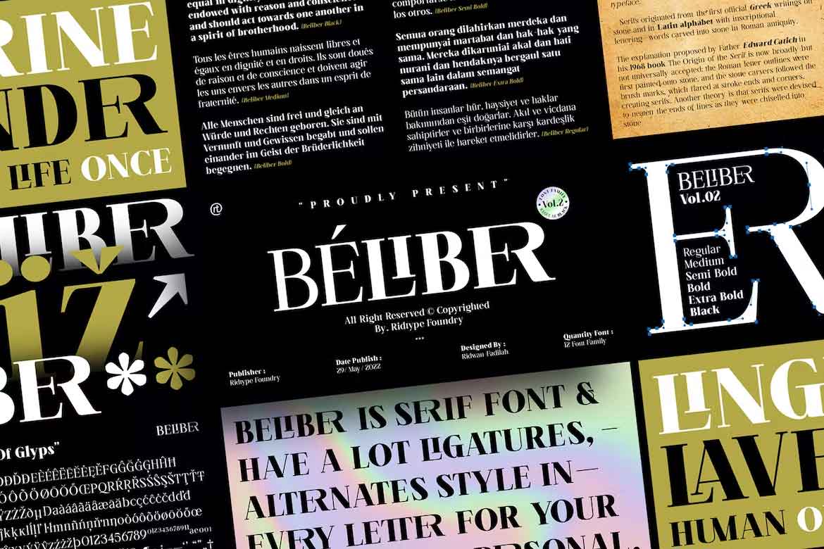 Beliber Font