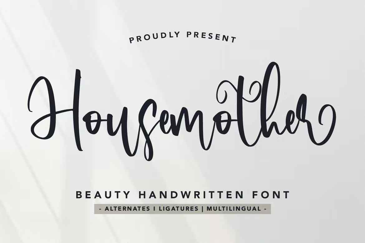 Housemother Font