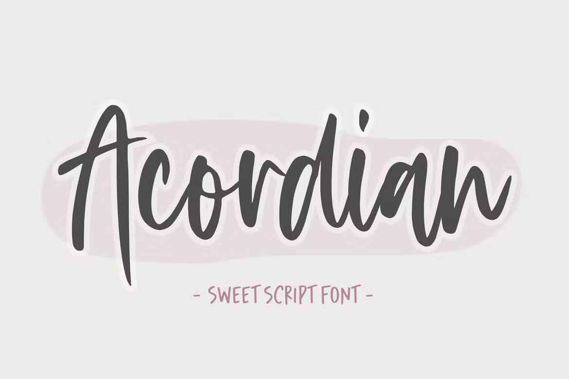 Acordian Font