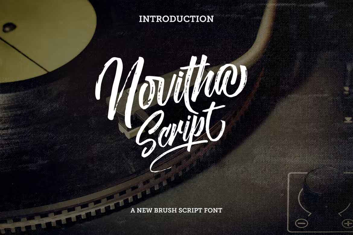 Novitha Script Font