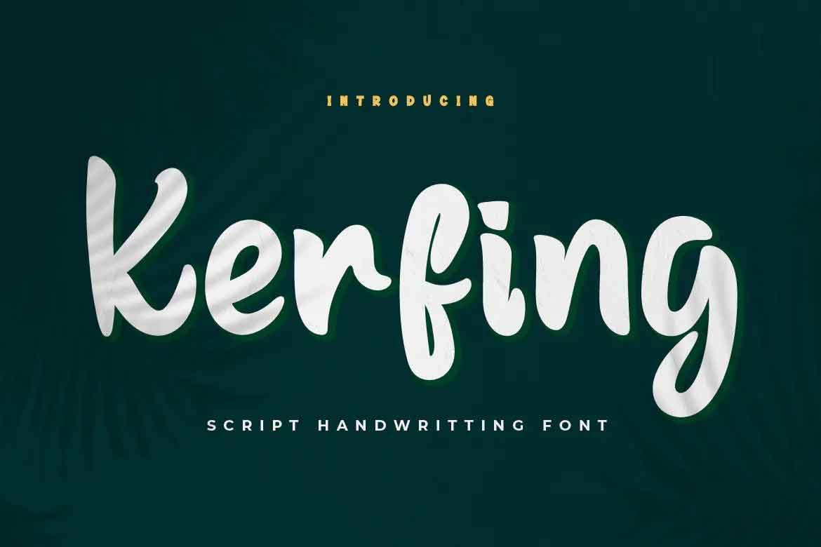 Kerfing Font