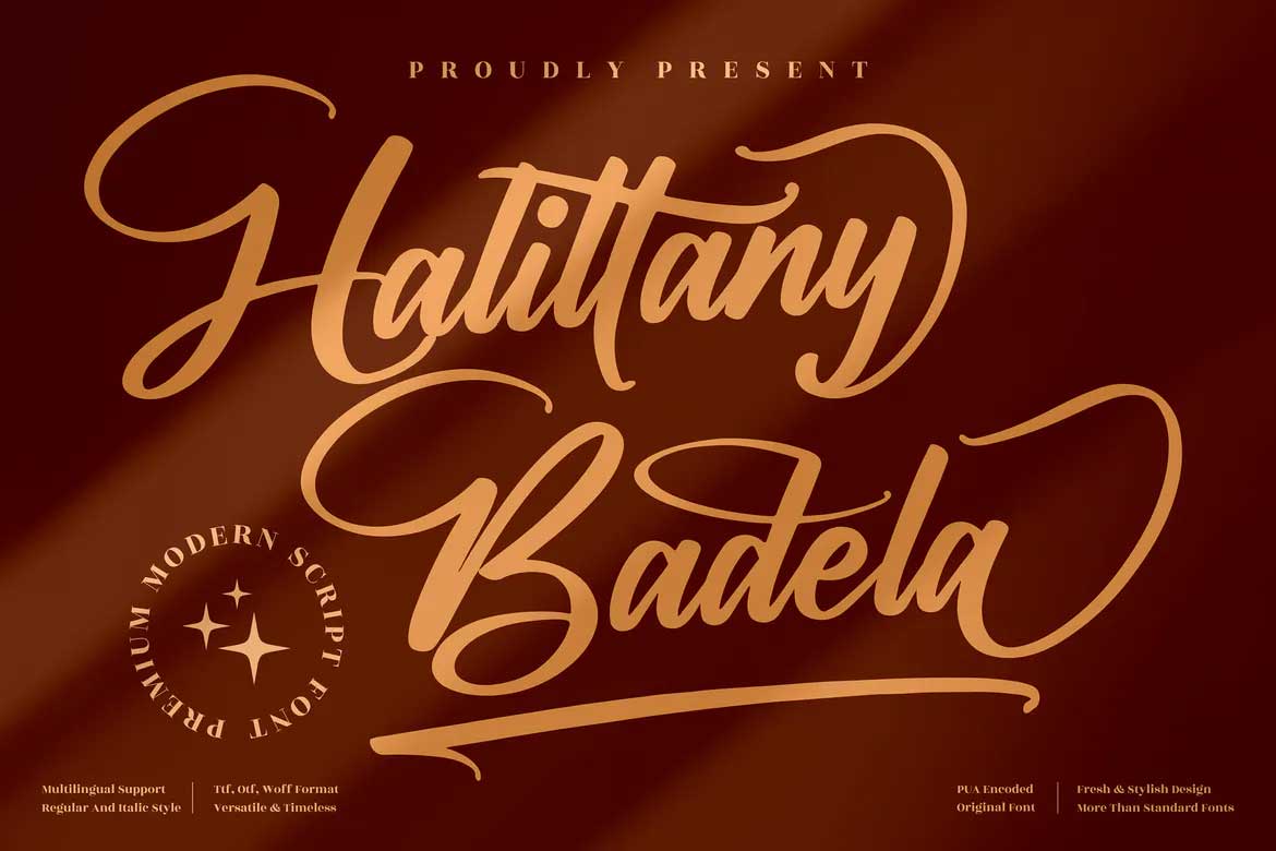Halittany Badela Font
