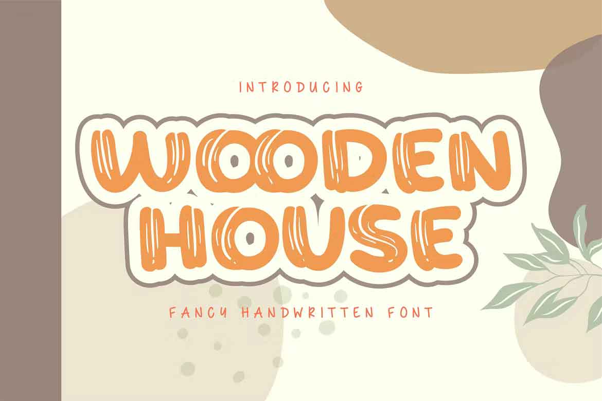 Wooden House Font